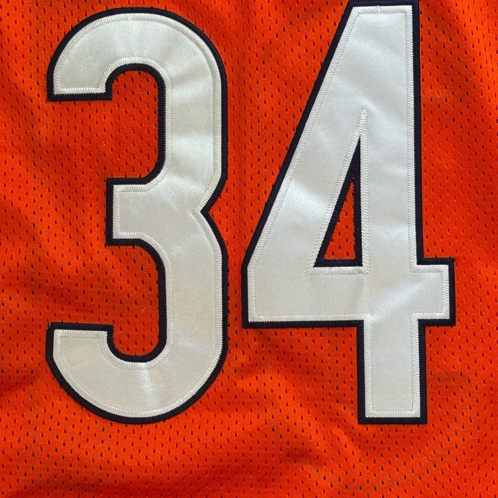 Mitchell & Ness Orange Walter Payton Athletic Jersey - Picture 8 of 15
